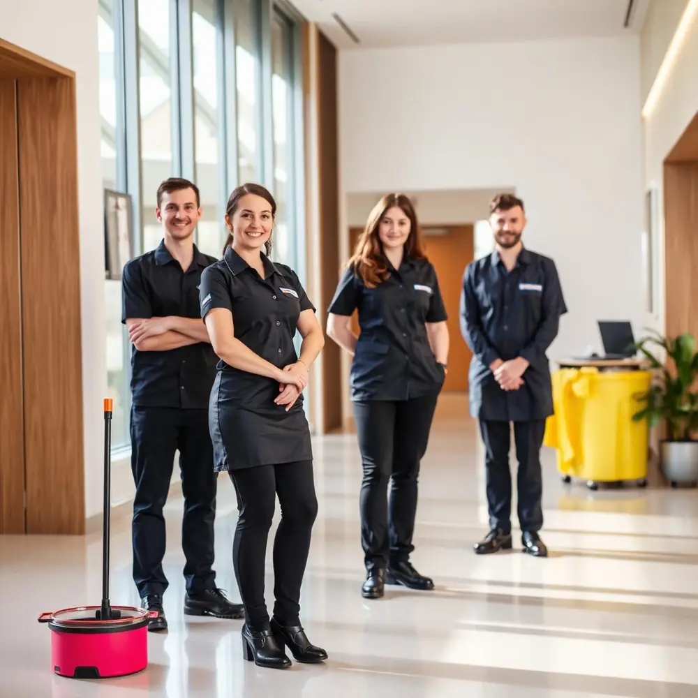 Team von Biba Gebäudeservice